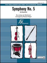 Symphony No. 5 Orchestra sheet music cover